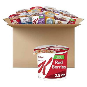 Kellogg's Wellness Assortments Breakfast Cereal in a Cup, Variety, 2.2oz (60 Count)