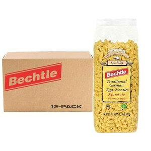 Bechtle Spaetzle Bavarian Style Egg Noodles - Traditional German Pasta, Authentic Imported from Germany, Cage-Free Eggs & Durum Wheat Semolina, Non-GMO, Kosher (17.6oz, Pack of 4)