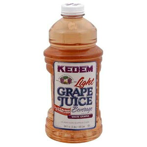 Pf W[X Cg zCg O[vA64 IX (2 pbN) Kedem Juice Light White Grape,64-ounces (Pack of2)