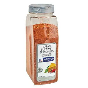 McCormick Culinary Salad Supreme Seasoning, 24 oz - One 24 Ounce Container of Salad Seasoning for use in Pasta Salads, Traditional Salads, Vegetables and More