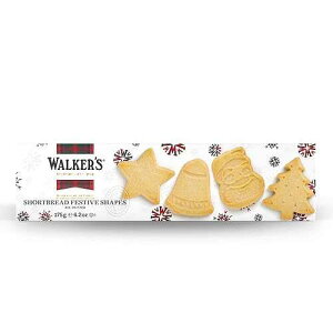 Walkers Shortbread Festv Shape Bx