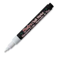 Marvy Uchida Bistro Chalk Markers White fine Point