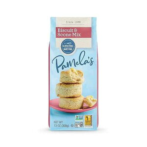 Pamela's Gluten Free Biscuit & Scone Mix, 13 Ounce Pamela's Products Pamela's Gluten Free Biscuit & Scone Mix, 13 Ounce