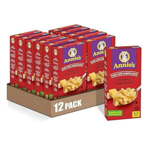 Annie's Penne and Four Cheese, Made with Organic Pasta and Real Cheese, 5.5 oz (Pack of 12) Annie's Homegrown Annie's Penne and Four Cheese, Made with Organic Pasta and Real Cheese, 5.5 oz (Pack of 12)
