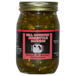 Texas Hill Country Bread And Butter Jalapenos 16oz Bluebonnet Creek Farms Texas Hill Country Bread And Butter Jalapenos 16oz