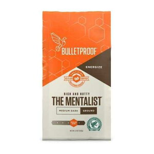 Bulletproof The Mentalist OEhR[q[A~fBA_[N[XgA12 IX (2 pbN) Bulletproof The Mentalist Ground Coffee, Medium Dark Roast, 12 oz (Pack of 2)