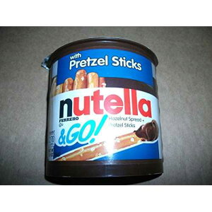 Nutella Ferrero + Pretzel Sticks To Go Snacks Lot of 2 packs