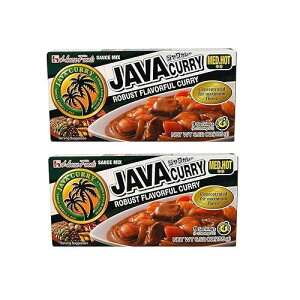 House Foods Java Curry Medium Hot 6.52oz, 2 Pack