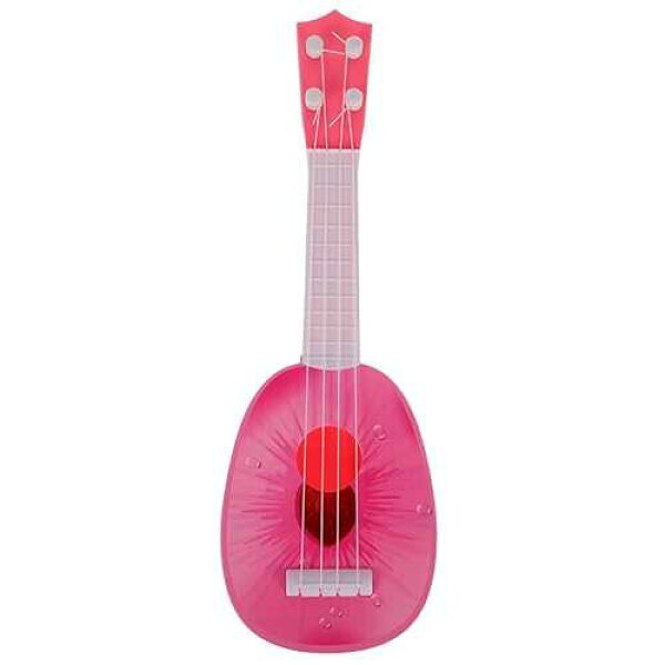Abaodam Boys and Girls Fruit Ukulele Guitar Musical Instrument for Toddlers Easy to Use Safe Plastic Design for Family Fun and Music Development