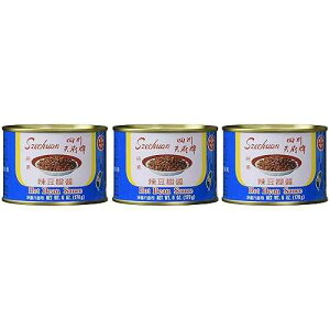 Hot, Szechuan Style Bean Sauce 6oz 3 Cans
