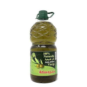 Mabrouka Moroccan Virgin Olive Oil, First Cold Pressed, (2 Liters) 68 Fl Oz