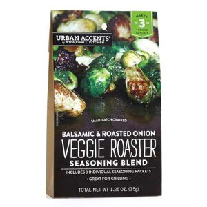 Urban Accents Veggie Roaster, Balsamic and Roasted Onion, 1.25 Ounce