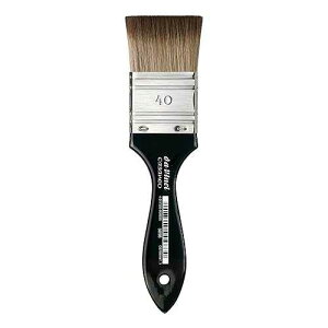 da Vinci Watercolor Series 5098 Casaneo Paint Brush, Wash New Wave Synthetics