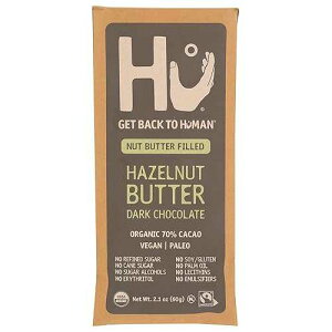 Hu Kitchen, Bar Chocolate Hazelnut Praline, 2.1 Ounce