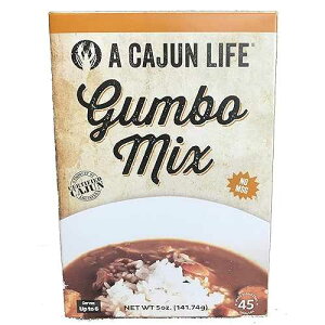 A Cajun Life Original Cajun Gumbo Mix / Certified Authentic Cajun Gumbo Seasoning Meal Kit / Non GMO, No MSG, 5oz