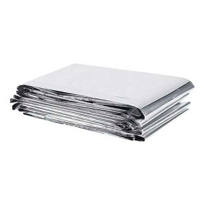 Tnfeeon Silver Reflective Film Garden Greenhouse Covering Foil Environmentally Sheets Increase Growth for Vegetables Flowers