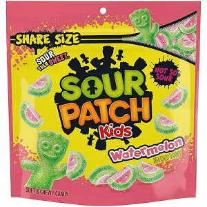 Sour Patch Kids Watermelon Soft & Chewy Gummy Candy, Share Size, 12 Oz