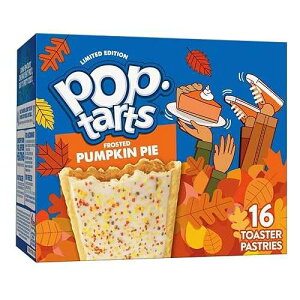 Kellogg's, Pop Tarts, Pumpkin Pie, Limited Edition, 16-Count, 28.2oz Box Pop-Tarts Kellogg's, Pop Tarts, Pumpkin Pie, Limited Edition, 16-Count, 28.2oz Box