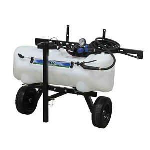Master Manufacturing SNO-11-015A-MM 15 Gallon Pull-Behind New Directional Trailer Broadcast & Spot Sprayer - 2Gpm, 7 Foot Coverage Master Mfg Master Manufacturing SNO-11-015A-MM 15 Gallon Pull-Behind New Directional Trailer