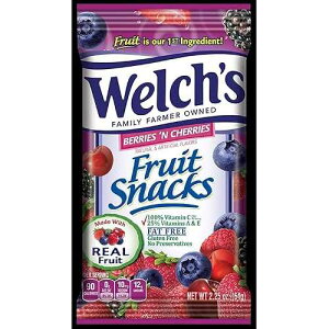 WELCH'S t[cXibN x[Y`F[ 250 Welch's WELCH S Fruit Snacks Berries 'n Cherries, 250 Count