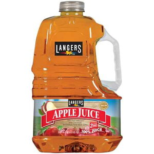 Langers 100% Juice, Apple, 101.4 Fl Oz (Pack of 4)