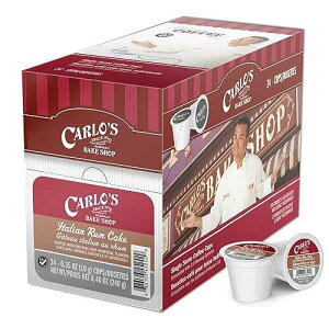 Cake Boss Coffee, Italian Rum Cake, 24 Count (Pack of 1)
