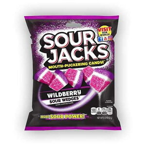 SOUR JACKS Sour Candies, Wildberry, 5 Ounce Welch's Fruit Snacks SOUR JACKS Sour Candies, Wildberry, 5 Ounce