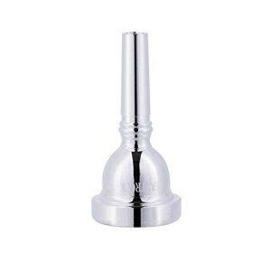 EASTROCK Trombone Mouthpiece,Silver Plated Trombone Mouthpiece Small Shank 6 1/2AL, Trombone Instrument Accessories Vacuum Packed