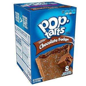Pop-Tarts Breakfast Toaster Pastries, Frosted Chocolate Fudge Flavored, Bulk Size, 96 Count (Pack of 12, 14.7 oz Boxes)