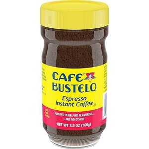 Cafe Bustelo Espresso Style Dark Roast Instant Coffee, 3.5 Ounce Jar (Pack of 12) Cafe Bustelo Caf Bustelo Espresso Style Dark Roast Instant Coffee, 3.5 Ounce Jar (Pack of 12)