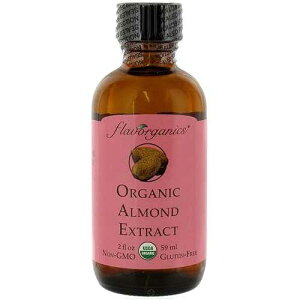 Flavorganics Extract - Organic - Almond - 2 oz - case of 12