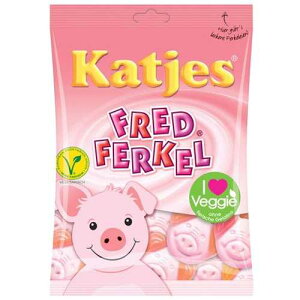 German KATJES Fred Ferkel -Pigs gummy bears- Pack of 2 - Total 400 g