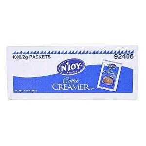 NJoy Non Dairy Creamer - 2g packet, 1000 packets per case Sugar Foods NJoy Non Dairy Creamer - 2g packet, 1000 packets per case