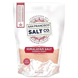 Sherpa Pink Himalayan Salt Fine Grain, 2 lbs. / All-Natural, Gluten-Free, No Additives / Perfect for Everyday Cooking & Recipes