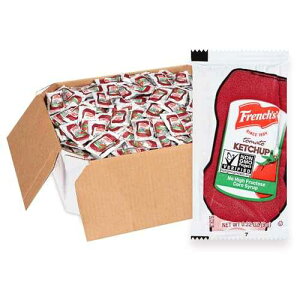 French's Tomato Ketchup Packets, 1000 count - One Box of 1000 Individual Ketchup Packets, Perfect for Takeout Orders and Condiment Stations