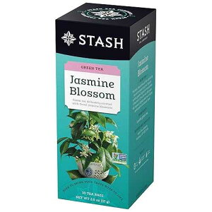 Stash Tea Jasmine Blossom Green Tea - Caffeinated, Non-GMO Project Verified Premium Tea with No Artificial Ingredients, 30 Count (Pack of 6) - 180 Bags Total