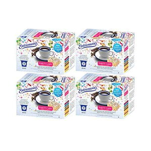 Entenmann's Party Cake Flavored Single Serve Coffee Cups (for Keurig Brewers) -10 Count (Pack of 4)