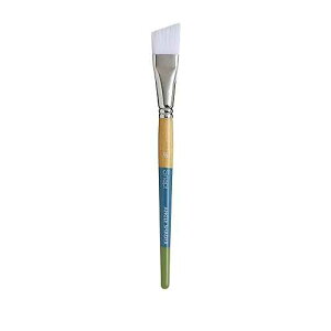 �v�����X�g�� �X�i�b�v�u���V �z���C�g�^�N���� �A���O���V�F�C�_�[ 34 Princeton SNAP BRUSH WHITE TAKLON ANGLE SHADER 34
