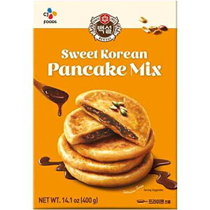 CJ Korean Sweet Pancake Mix, Hotteok (14.10 oz) By Beksul