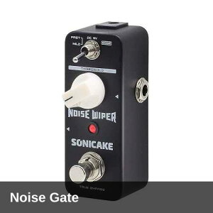 SONICAKE �m�C�Y�Q�[�g�G�t�F�N�g�y�_���M�^�[�y�_���T�v���b�T�[�m�C�Y���C�p�[�M�^�[�G�t�F�N�g�y�_�� 2 ���[�h�g�D���[�o�C�p�X SONICAKE Noise Gate Effects Pedal Guitar Pedal Suppressor Noise Wiper Guitar E