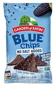 Garden of Eatin' geB[`bvXAu[R[AHYA16 IX (12 pbN) (pbP[W͈قȂꍇ܂) Garden of Eatin' Tortilla Chips, Blue Corn, No Salt Added, 16 oz. (Pack of 12) (Pack 