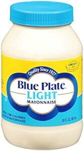 u[v[g Cg}l[YA30tʃIX Blue Plate Mayonnaise Blue Plate Light Mayonnaise, 30 fl oz