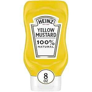 nCc CG[ }X^[h (8 IX {g) Heinz Yellow Mustard (8 oz Bottle)