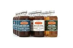 ZC{[JNe~LT[̃~bNXP[Xi8IX12pbNj - ubfBA[GNT[A~P_VuAsNuC Pacific Pickle Works Mixed Case of Savory Cocktail Mixers (8oz 12-pac