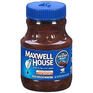 Maxwell House Original Roast Instant Coffee, 8 oz Jar (Pack of 2)