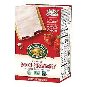 Nature's Path I[KjbNtXgx[Xgx[g[X^[yXg[A11IXA`qg݊A{̃t[cgp Nature's Path Nature s Path Organic Frosted Berry Strawberry Toaster Pastries, 1