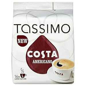 ^bV RX^ AJ[m 2X16 T fBXN 2 pbN Tassimo Costa Americano Pack Of 2 2X16 T-Discs