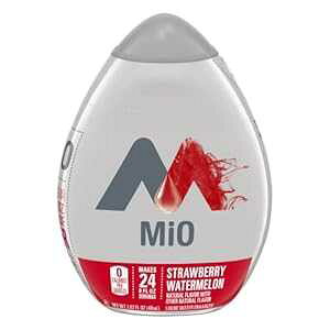 MiO Xgx[ XCJ Lbh EH[^[ GnT[AJtFCt[A1.62 tʃIX {g (4 pbN) MiO Strawberry Watermelon Liquid Water Enhancer , Caffeine Free, 1.62 Fl oz Bottle (Pack of 4)