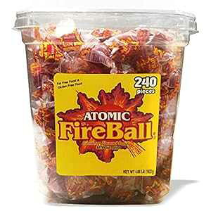Ag~bN t@CA{[ W[A4.05 |h Atomic Fireballs Jar, 4.05 Pound