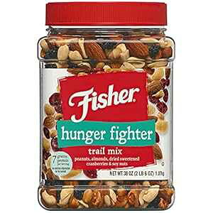 tBbV[XibNnK[t@C^[gC~bNXA38IXAs[ibcAA[hANx[A哤ibc Fisher Nuts Fisher Snack Hunger Fighter Trail Mix, 38 Ounces, Peanuts, Al